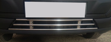 Fiat Doblo II 2010–2022 Kofangergrill (rustfrit stål) foto 1