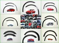 Fiat Panda 2003–2011 Hjulbuekanter (4 stk., sorte) foto 2
