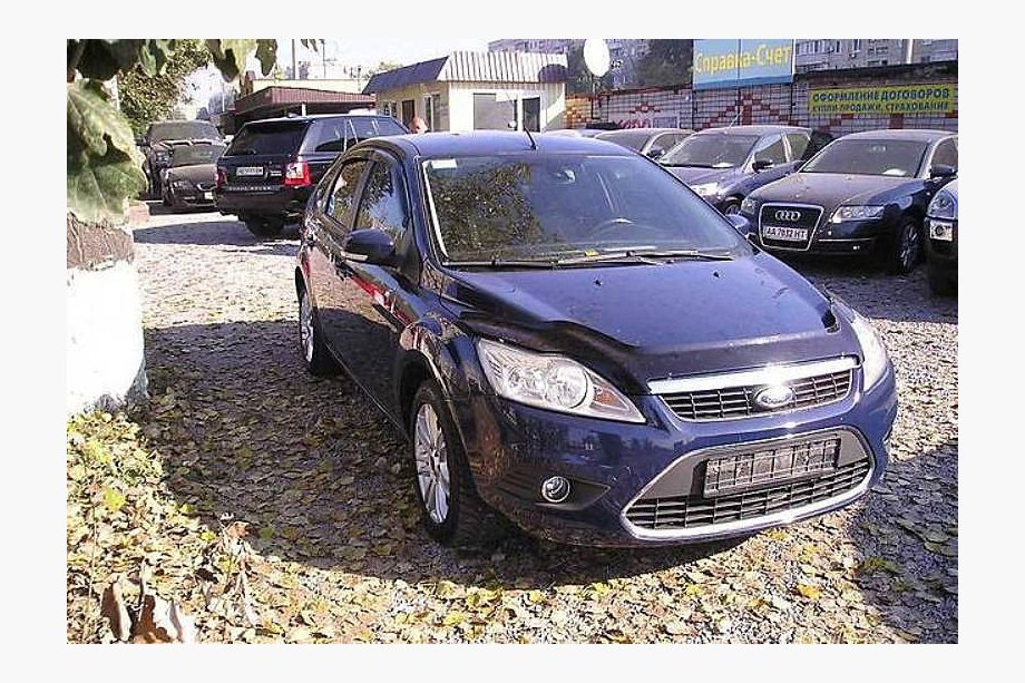 Ford Focus II 2008–2011 Motorhjelmsdeflektor (VIP) Image