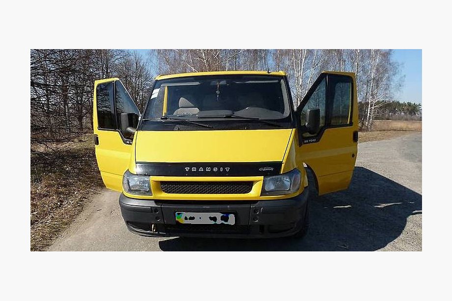 Ford Transit 2000–2014 Motorhjelmsdeflektor 2000-2006 VIP Image