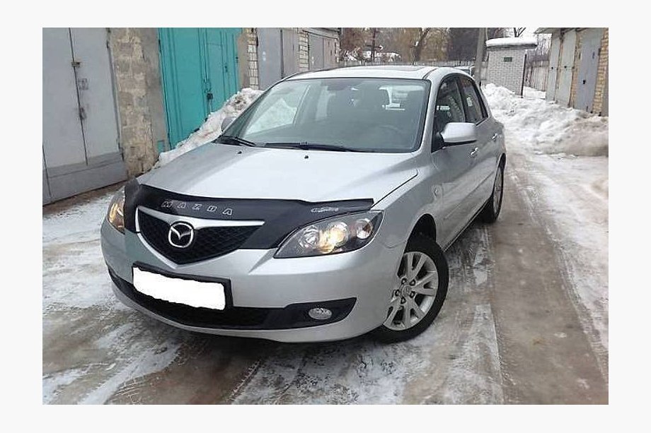 Mazda 3 2003–2009 Deflektor til motorhjelm HB (VIP) Image