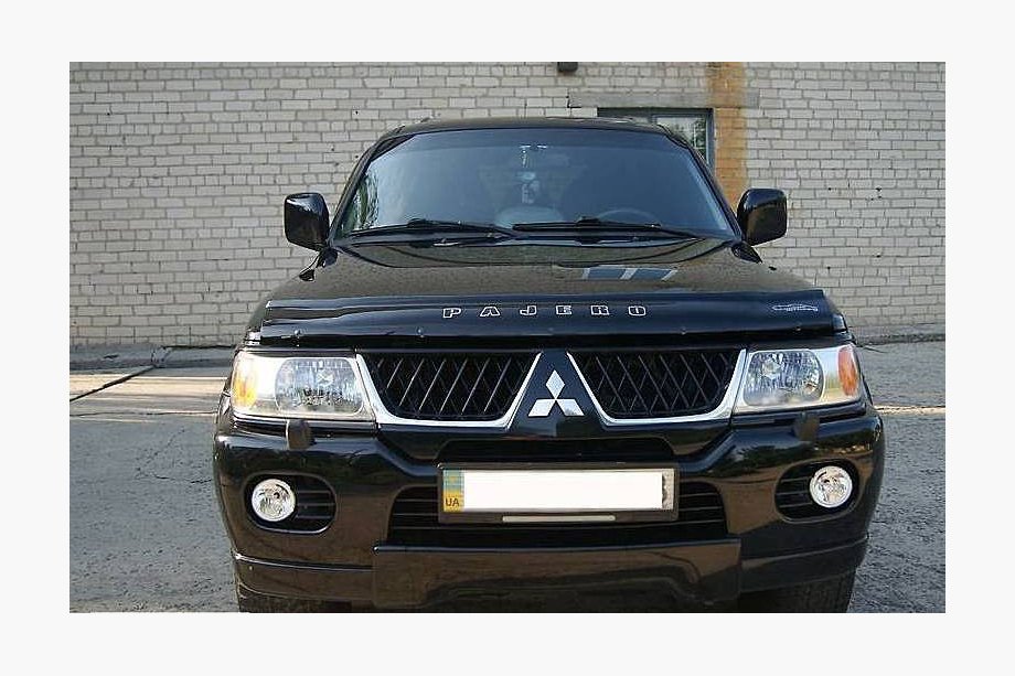 Mitsubishi Pajero Sport 1996–2007 Deflektor til motorhjelm (VIP) Image