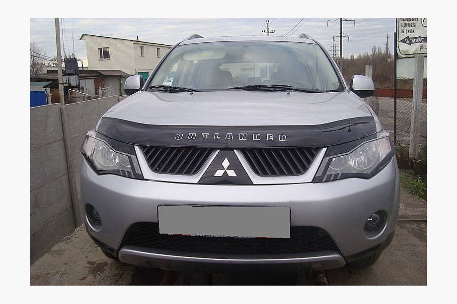 Mitsubishi Outlander 2006–2012 Stenslagsbeskytter til motorhjelm 2006-2008 (VIP) Image