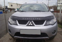 Mitsubishi Outlander 2006–2012 Stenslagsbeskytter til motorhjelm 2006-2008 (VIP) foto 1
