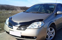Nissan Primera P12 2002–2007 Motorhjelmsdeflektor (VIP) foto 1