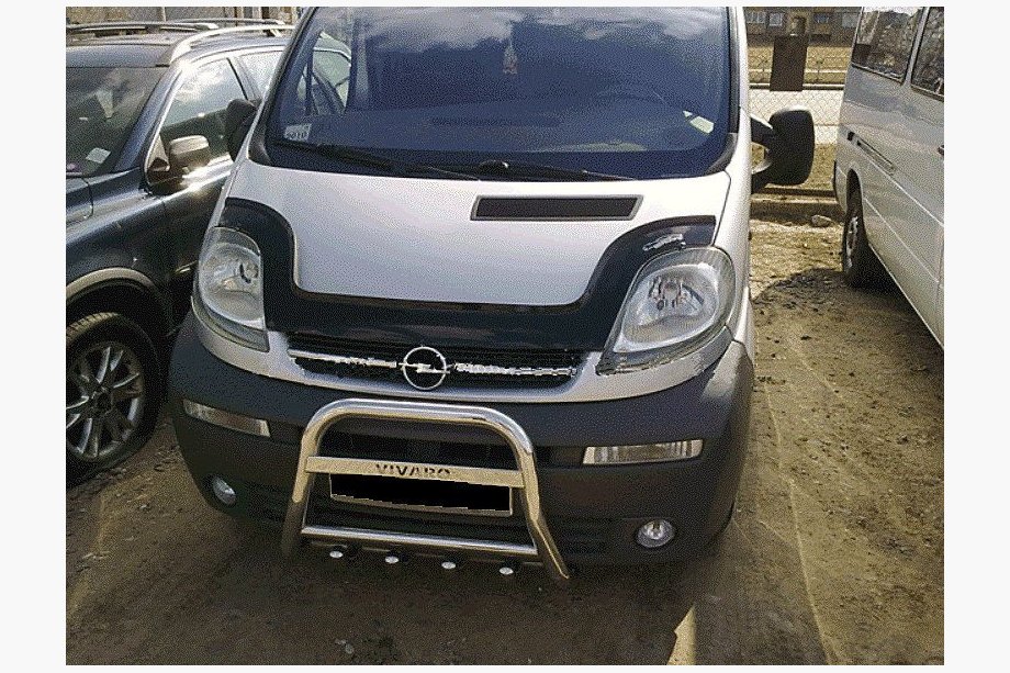 Opel Vivaro 2001–2015 Lang stenslagsbeskytter til motorhjelm (VIP) Image
