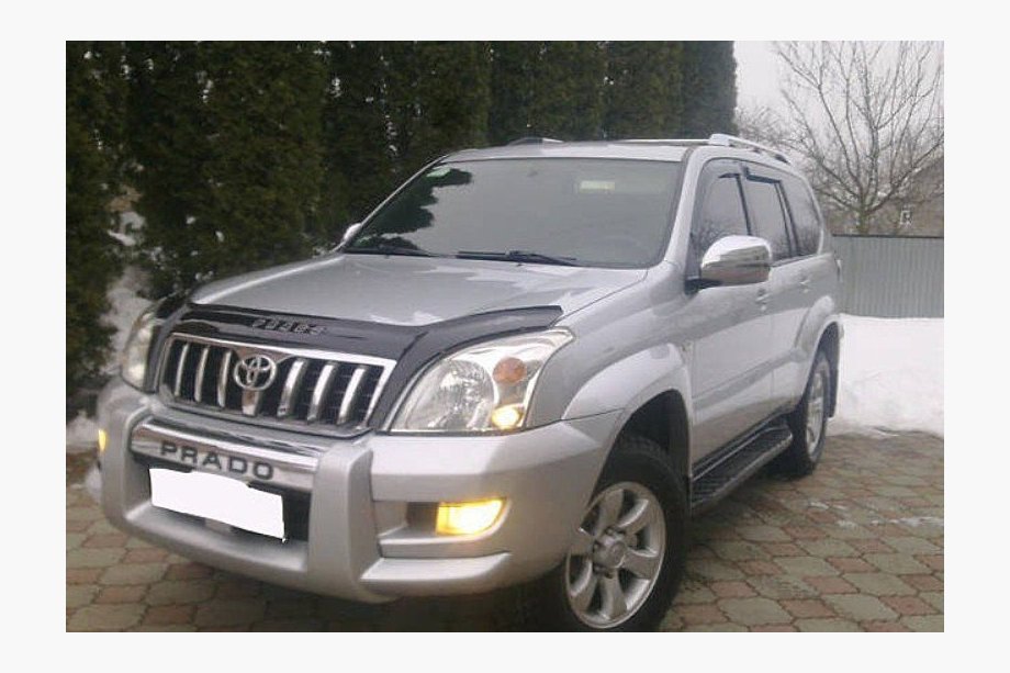 Toyota Land Cruiser Prado 120 2002–2009 Motorhjelmsdeflektor (VIP) Image