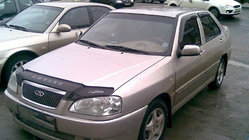 Chery Amulet 2003–2014 Motorhjelmsdeflektor (VIP) foto 1