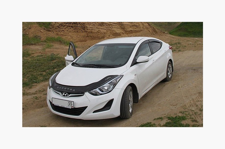 Hyundai Elantra (MD/UD) 2011–2015 Deflektor til motorhjelm VIP Image