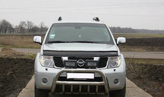 Nissan Navara 2006–2015 VIP motorhjelmsdeflektor (2005-2010) foto 1