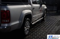 Volkswagen Amarok 2010–2022 Siderør (2 stk., rustfrit stål) 60 mm foto 2