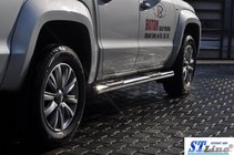 Volkswagen Amarok 2010–2022 Siderør (2 stk., rustfrit stål) 60 mm foto 5