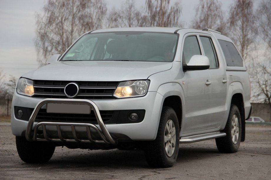Volkswagen Amarok 2010–2022 Kængurugitter WT002 (rustfrit stål) Image