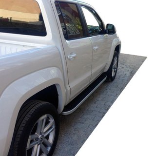 Sidetrin Tayga Grey (2 stk., aluminium) foto 1