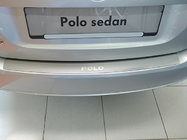 Volkswagen Polo 2010–2017 Bagkofangerbeskytter Nataniko (rustfri stål) 2009-2014, Hatchback foto 1