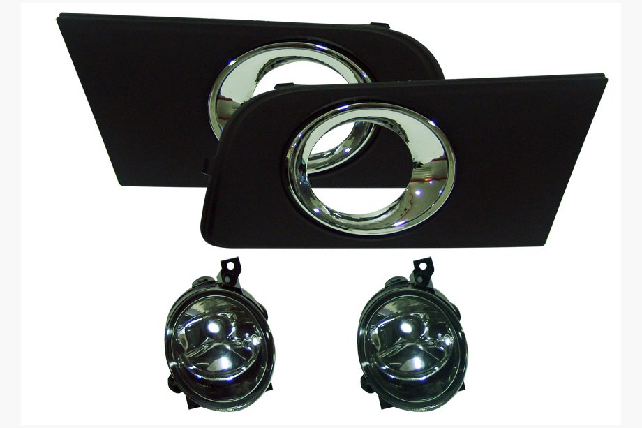 Volkswagen Amarok 2010–2022 Tågelygter med krom (halogen) Image