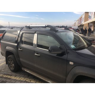 Dørstolpe-lister (6 stk., rustfrit stål) Volkswagen Amarok 2010–2022 foto 2