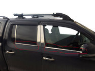 Volkswagen Amarok 2010–2022 Vindueslister (4 stk., rustfrit stål) Carmos - Tyrkisk stål foto 1