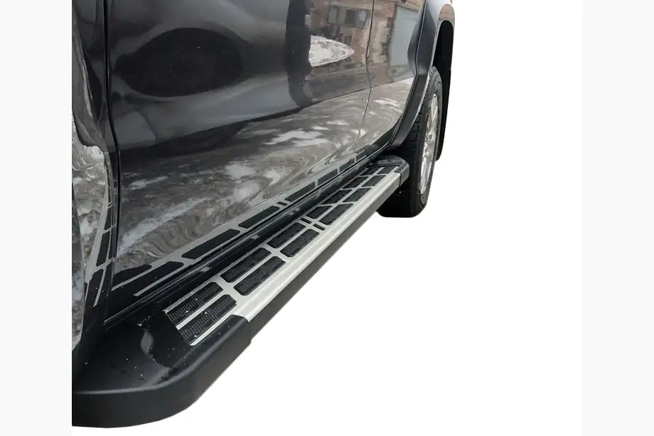 Volkswagen Amarok 2010–2022 Sunrise sidetrin (2 stk., aluminium) Image