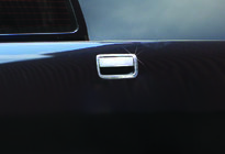 Volkswagen Amarok 2010–2022 Dæksel til bagklapgreb i rustfrit stål OmsaLine - italiensk rustfrit stål foto 1