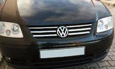 Volkswagen Caddy 2004–2010 Kromlister til grill Life (6 stk., rustfrit stål) foto 1