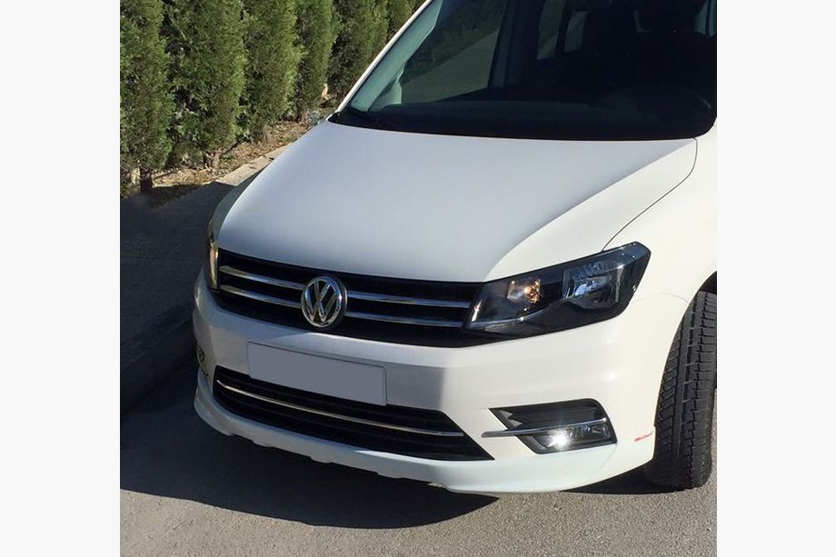 Volkswagen Caddy 2015–2020 Forkofangerlæbe (til lakering) Image