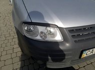 Volkswagen Caddy 2004–2010 Øjenlåg til forlygter (sort) foto 9