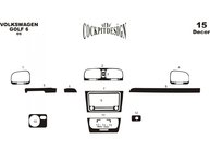 Volkswagen Golf 6 2008–2014 Instrumentbordbeklædning (hoved) Sort farve foto 3