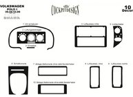 Volkswagen Polo 1994–2001 Instrumentbordbeklædning (1994-1999) Aluminium foto 5