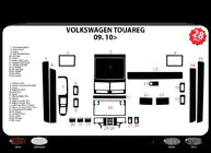 Volkswagen Touareg 2002–2010 Instrumentbordbeklædning foto 2