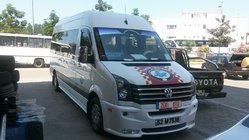 Volkswagen Crafter 2006–2016 Frontkofanger 2012↗ (Era med skrå kant, til lakering) foto 2