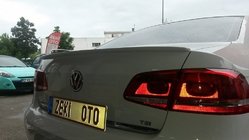 Volkswagen Passat B7 2012–2015 Meliset spoiler (til lakering, til EU) foto 3