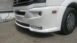 Volkswagen Crafter 2006–2016 Frontkofanger 2012↗ (Era med skrå kant, til lakering) foto 3