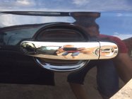 Volkswagen Golf 5 2003–2009 Krom dørgrebskapper (SW, 4 stk., rustfrit stål) OmsaLine - Italiensk rustfrit stål foto 4
