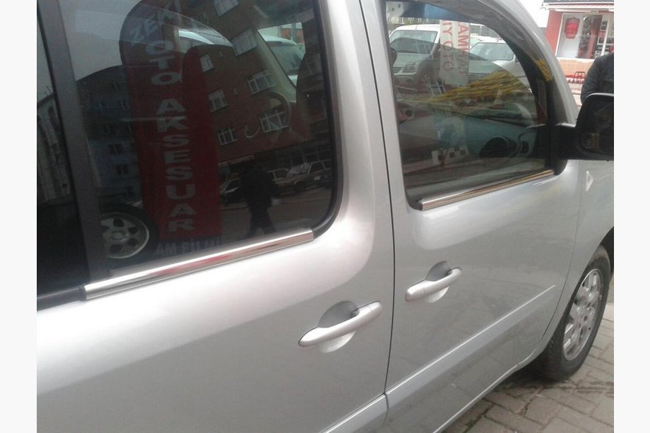 Renault Kangoo 2008–2020 Udvendige vindueslister (4 stk., rustfrit stål) Foto 4