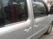 Renault Kangoo 2008–2020 Udvendige vindueslister (4 stk., rustfrit stål) 4 stk., Carmos – tyrkisk stål foto 4