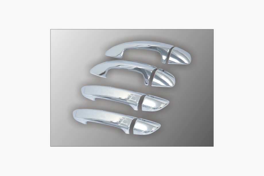 Volkswagen Passat B6 2006–2012 Krom dørhåndtagskapper (ABS) til 4 døre Image