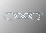 Volkswagen Jetta 2006–2011 Baglygterammer (2 stk., plast) foto 1