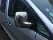 Volkswagen Caddy 2010–2015 Krom spejlkapper (2 stk.) Poleret rustfrit stål foto 4