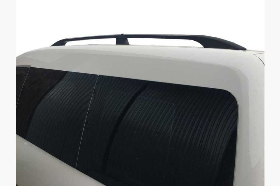 Volkswagen Caddy 2010–2015 Sorte tagrælinger Maxi-bøjle, plastfødder Image