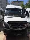 Mercedes Sprinter W906 2006–2018 Forrudevisir på ramme V1 (sort højglans, 5 mm) foto 3