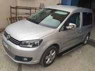 Volkswagen Caddy 2010–2015 Krom spejlkapper (2 stk.) Poleret rustfrit stål foto 2