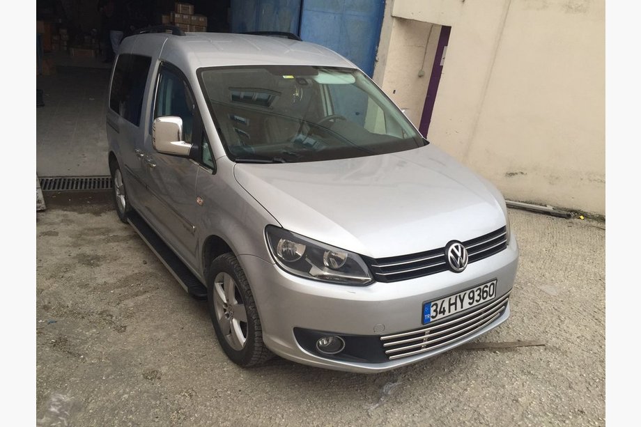 Volkswagen Caddy 2015–2020 Krom spejldæksler Variant 1 (2 stk.) Poleret rustfrit stål Foto 3