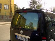Volkswagen Caddy 2010–2015 Spoiler Kalin (til lakering) foto 2