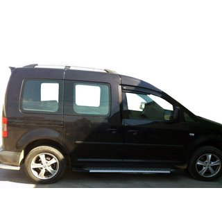 Sidetrin X5-type (2 stk., aluminium) foto 1