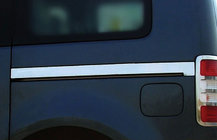 Volkswagen Caddy 2004–2010 Kromlister til skydedør (Maxi, 2 stk.) foto 1