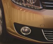 Volkswagen Touran 2010–2015 Rustfri stål rammer til tågelygter (2 stk.) Carmos - Tyrkisk stål foto 1
