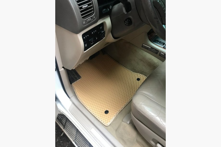 Lexus LX470 1998–2007 EVA-bilmåtter (beige) Image