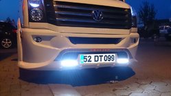 Volkswagen Crafter 2006–2016 Frontkofangerlæbe 2012↗ (Sport-3, til lakering) foto 8