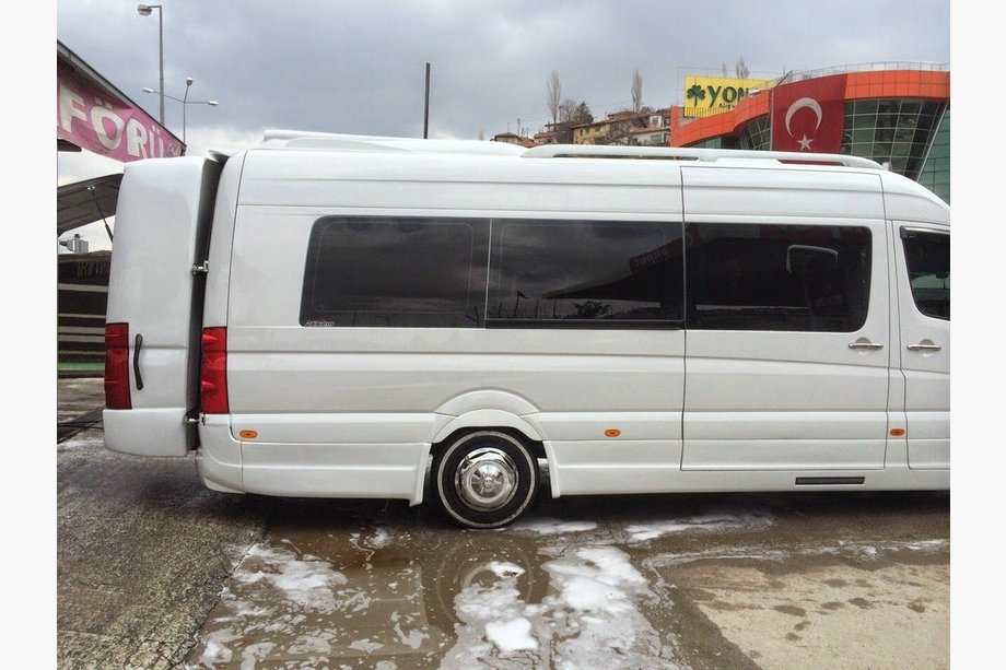 Volkswagen Crafter 2006–2016 Påmonteret bagagebærer (til lakering) Foto 16